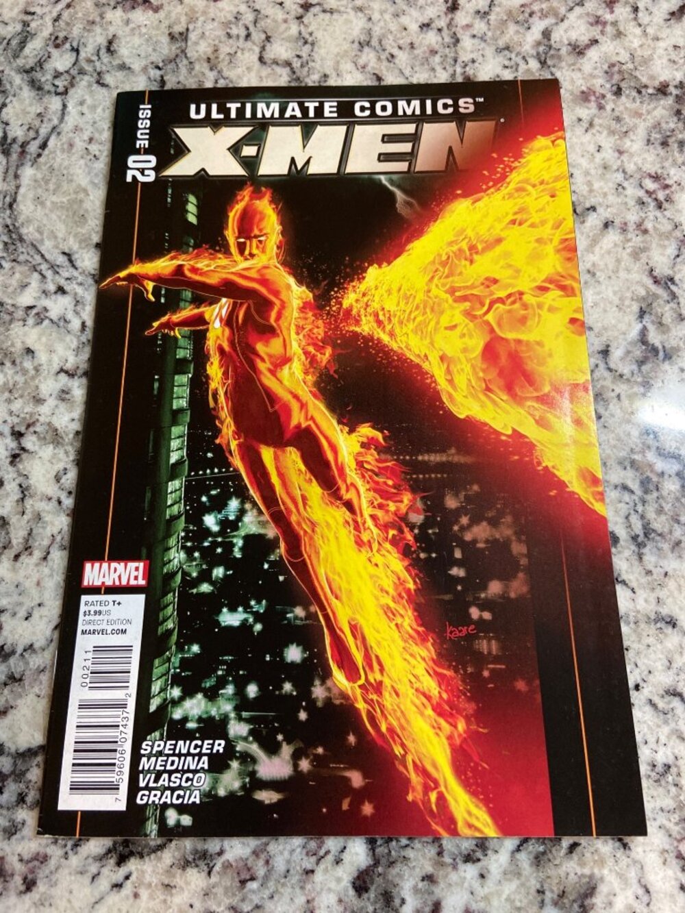 Ultimate Comics XMen #2 December 2011 Marvel Spencer Medina Vlasco Gracia